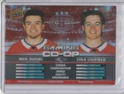 2024/25 UPPER DECK NICK SUZUKI & COLE CAUFIELD GAMING CO-OP PARALLEL CARD #CGO24