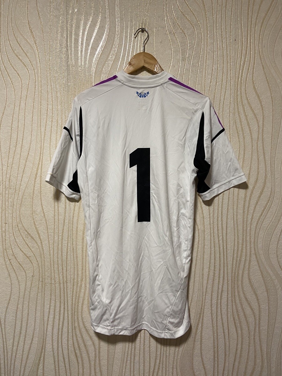 UKRAINE 2012 2013 GOALKEEPER SHIRT JERSEY ADIDAS X26028 sz L