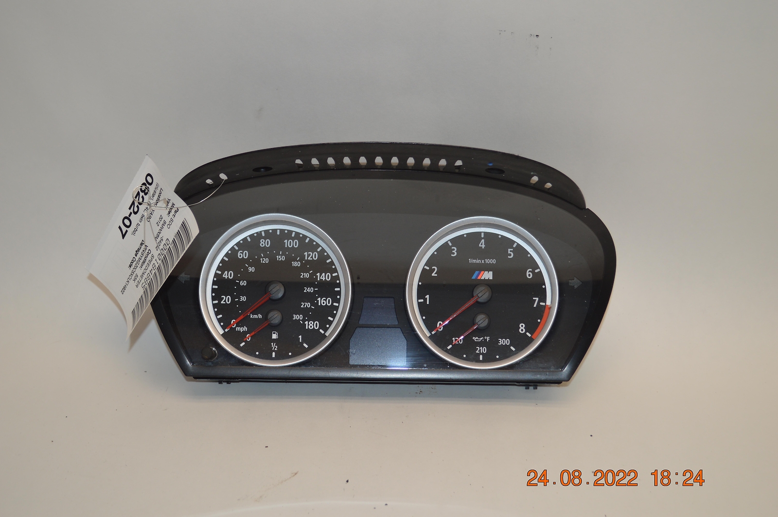 20102014 BMW X6 M 4.4L DASH INSTRUMENT CLUSTER PANEL GAUGE SPEEDOMETER OEM eBay