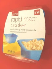 Rapid Brands Rapid Mac Cooker Bowl Microwave Mac And Cheese As Seen On Tv NEW