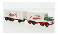 58438 Brekina HO 1:87 Fiat 690 Millepiedi colori vari con rimorchio Locatelli