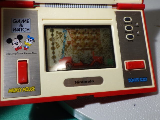 Mickey & Donald Nintendo Game & Watch JAPAN Japan Used game&watch