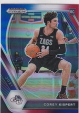 2021-22 PRIZMS RED WHITE BLUE RC COREY KISPERT PRIZM DRAFT PARALLELS Z3280