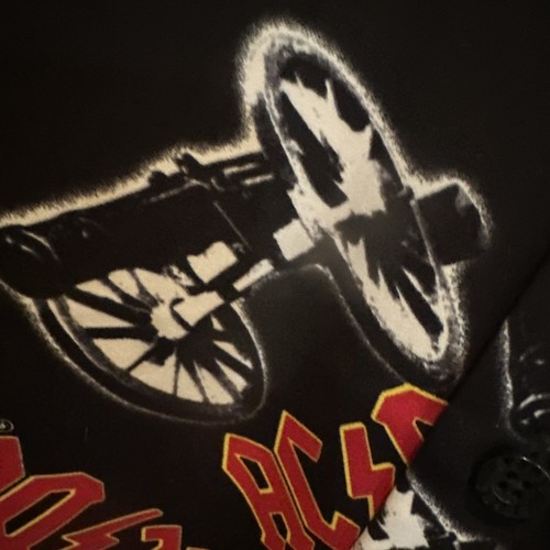 AC/DC FOR THOSE ABOUT TO ROCK Button Down Rockware Dragonfly Clothing XL Shirt - Picture 4 of 6