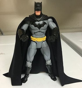 Custom-Batman-Dc-Collectibles-Black-Cloth-Cape-For-Figure-Greg-Capullo-Mattel
