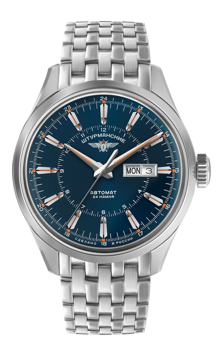 STURMANSKIE POLJOT VOSTOK AUTOMATIK OPEN SPACE BLUE NH36/1891771B