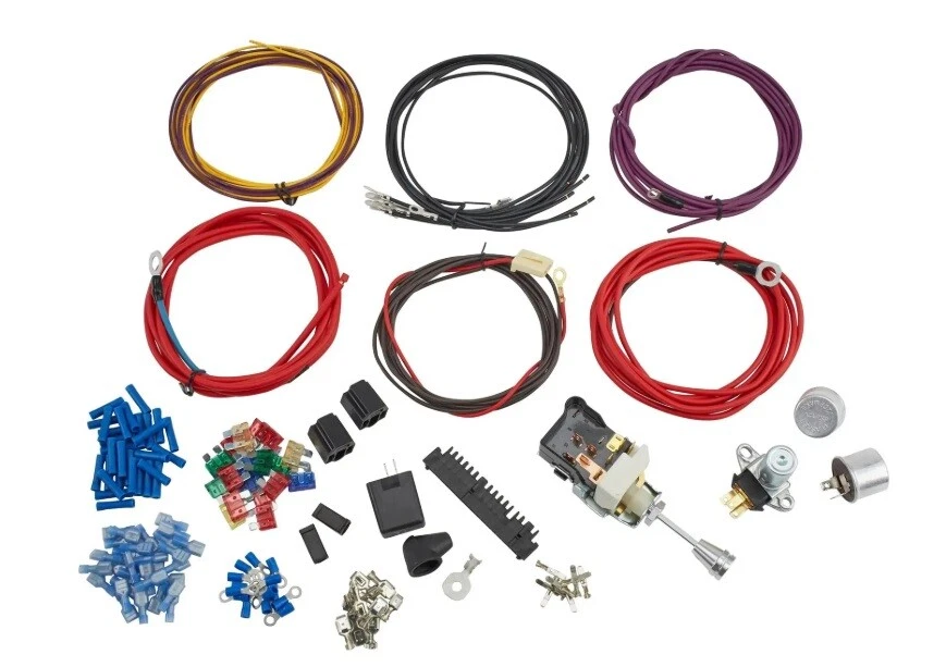 Arnés de cableado Hot Rod Eazy 22 circuitos completo de la A a la Z + luz H - Ford, Holden Foto 4 de 4