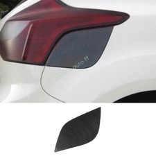 For Ford Focus Hatchback 12-18 Carbon Fiber Exterior Fuel Tank Cap Cover Replace