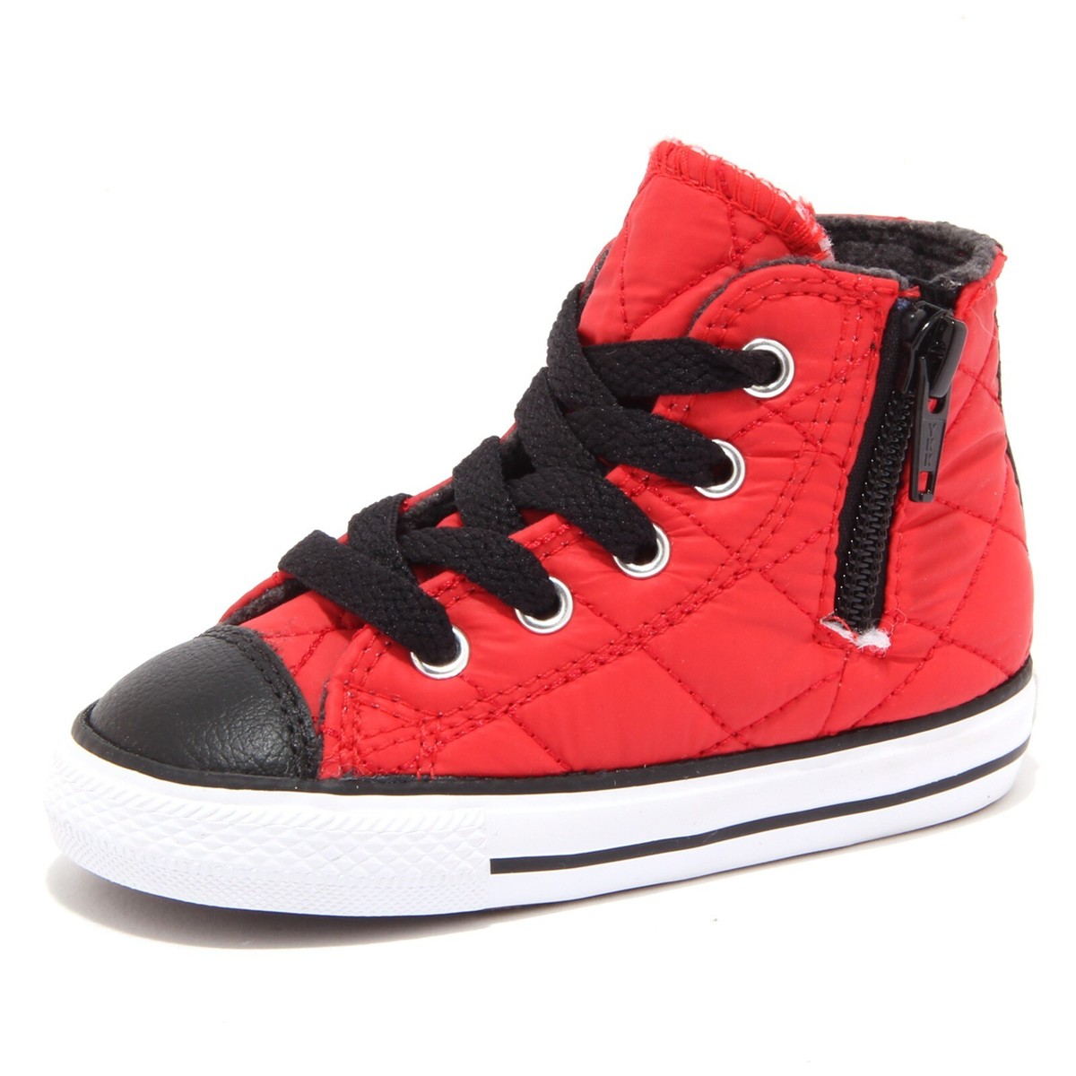 5174U sneaker bimbo CONVERSE scarpe rosso textile shoe kid