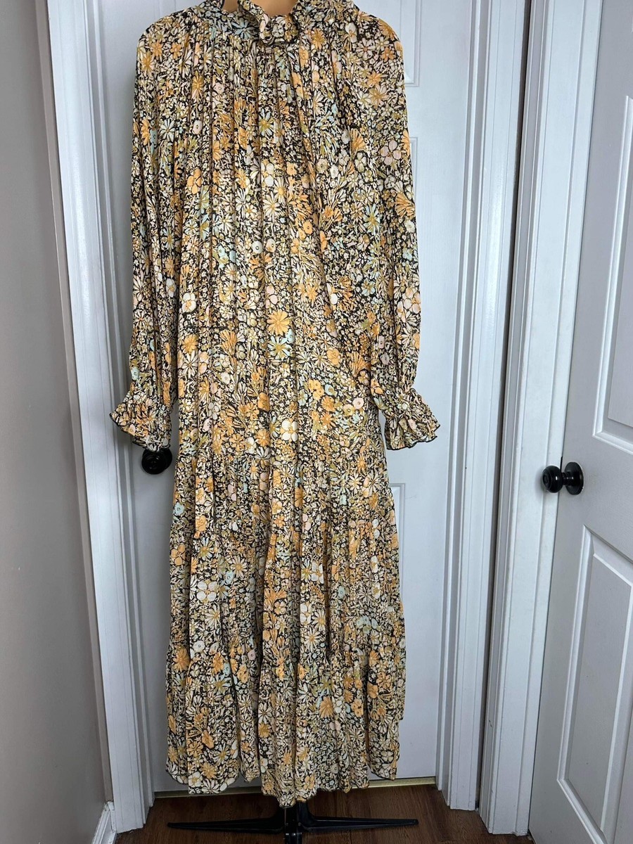 ingrid maxi dress Ingrid Metallic Knit Maxi Dress - Bronze