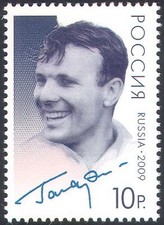 Russia 2009 Yuri Gagarin/Astronauts/Cosmonauts/Space Flight/People 1v (n42423)