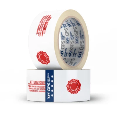 GPS GENERAL TAPE 36 ROTOLI NASTRO ADESIVO IMBALLAGGIO SCOTCH 50X66 SIGILLO DI GARANZIA ST. ROSSA
