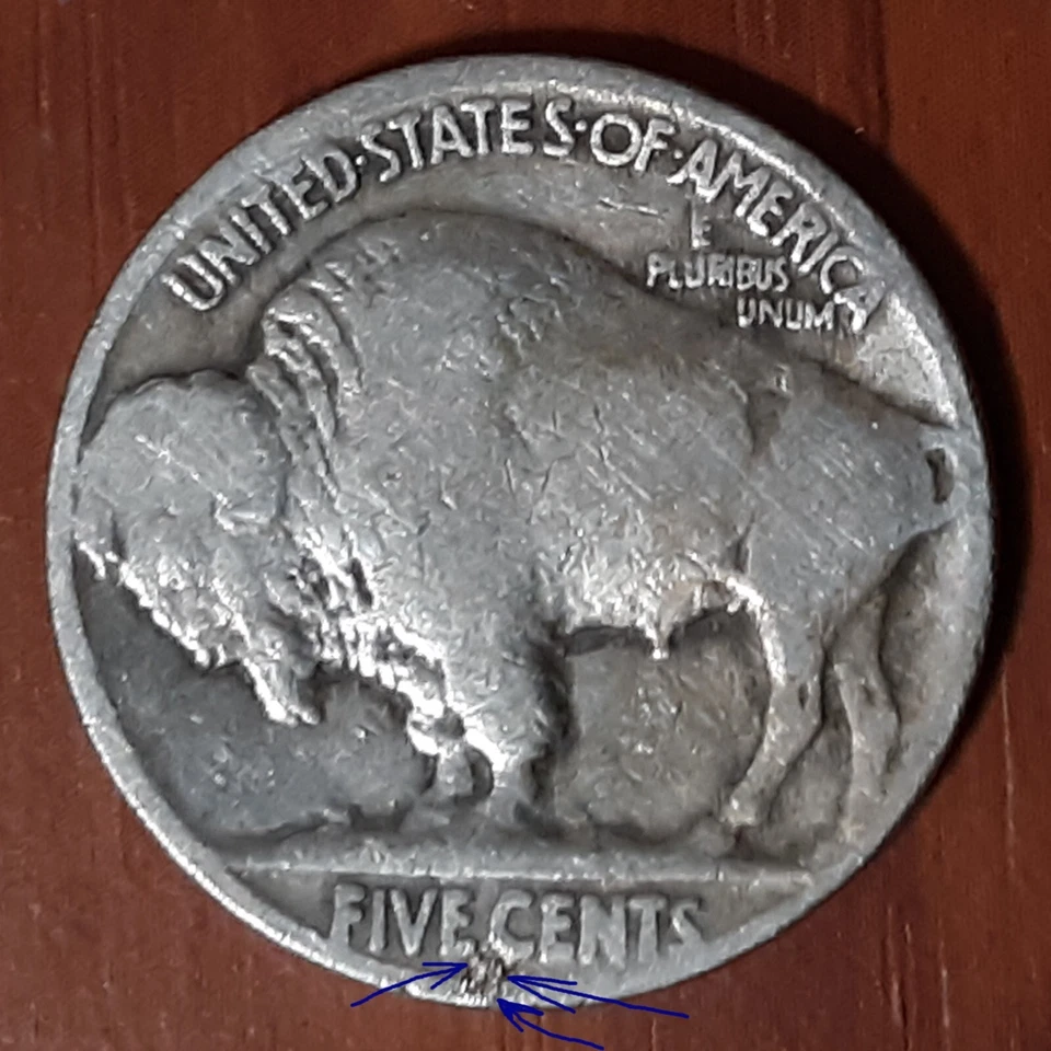 1935/7 PDS Buffalo 5C Valuable & Errors: Double Die Rev- Lamination- Bugs Bunny. - Image 3 of 4