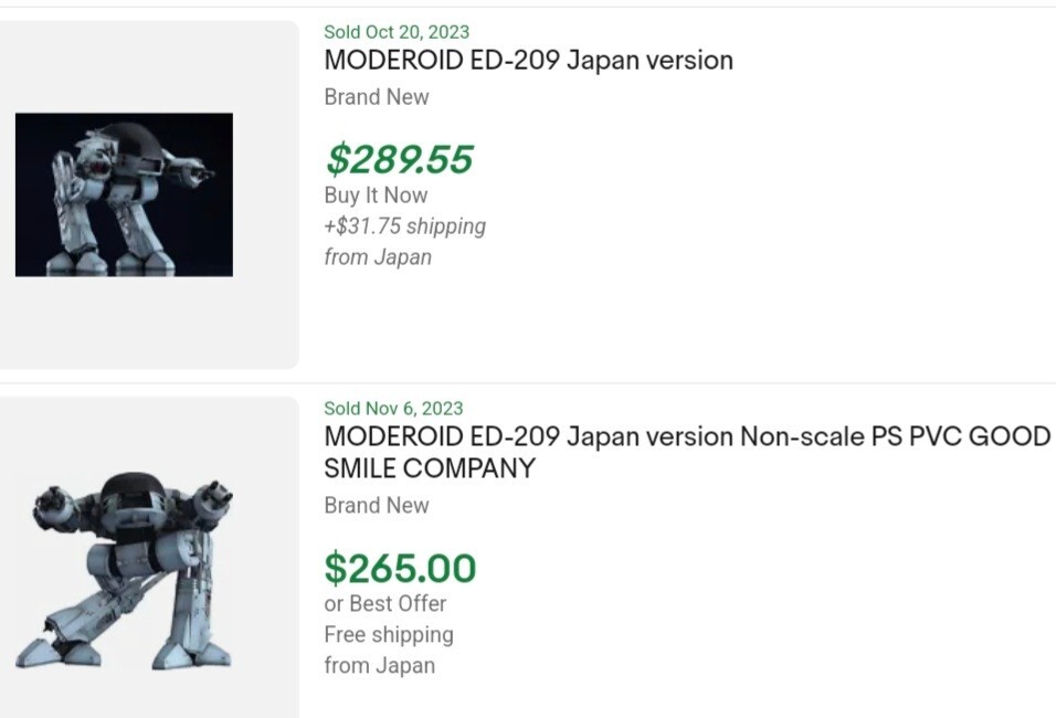 チョンロ　ポラロイド Good Smile MODEROID RoboCop ED-209 Mech 80s Robot 8