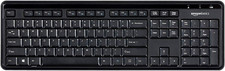 Amazon Basics 2.4GHz Wireless Keyboard Quiet ...