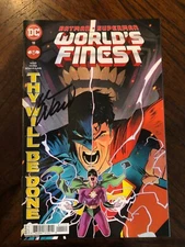 Batman/Superman World's Finest #11 AUTOGRAPHED Mark Waid