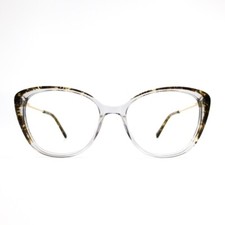 Chelsea Morgan Eyeglasses Frames CM 202214 GR/BR gold Frames 53-15-140
