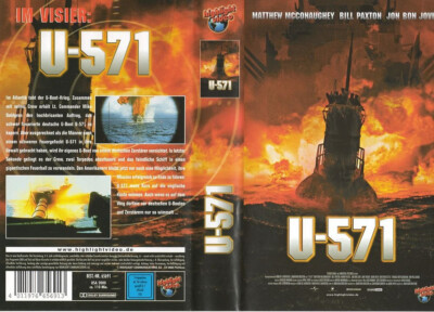 U-571 - Matthew McConaughey, John Bon Jovi, Bill Paxton - (VHS Cassette)
