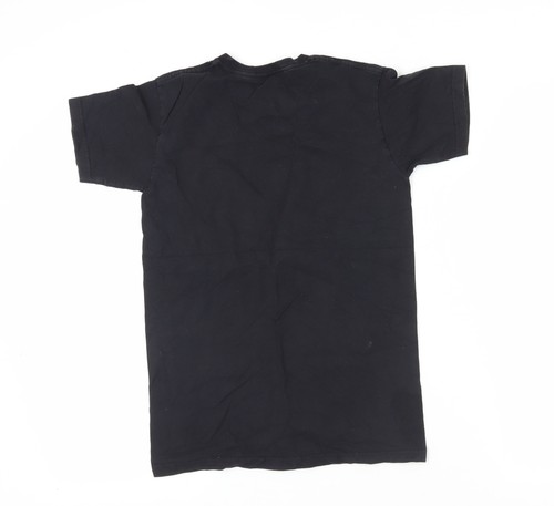 Camiseta Disney Negra S Unisex Adultos Informal - Imagen 2 de 12