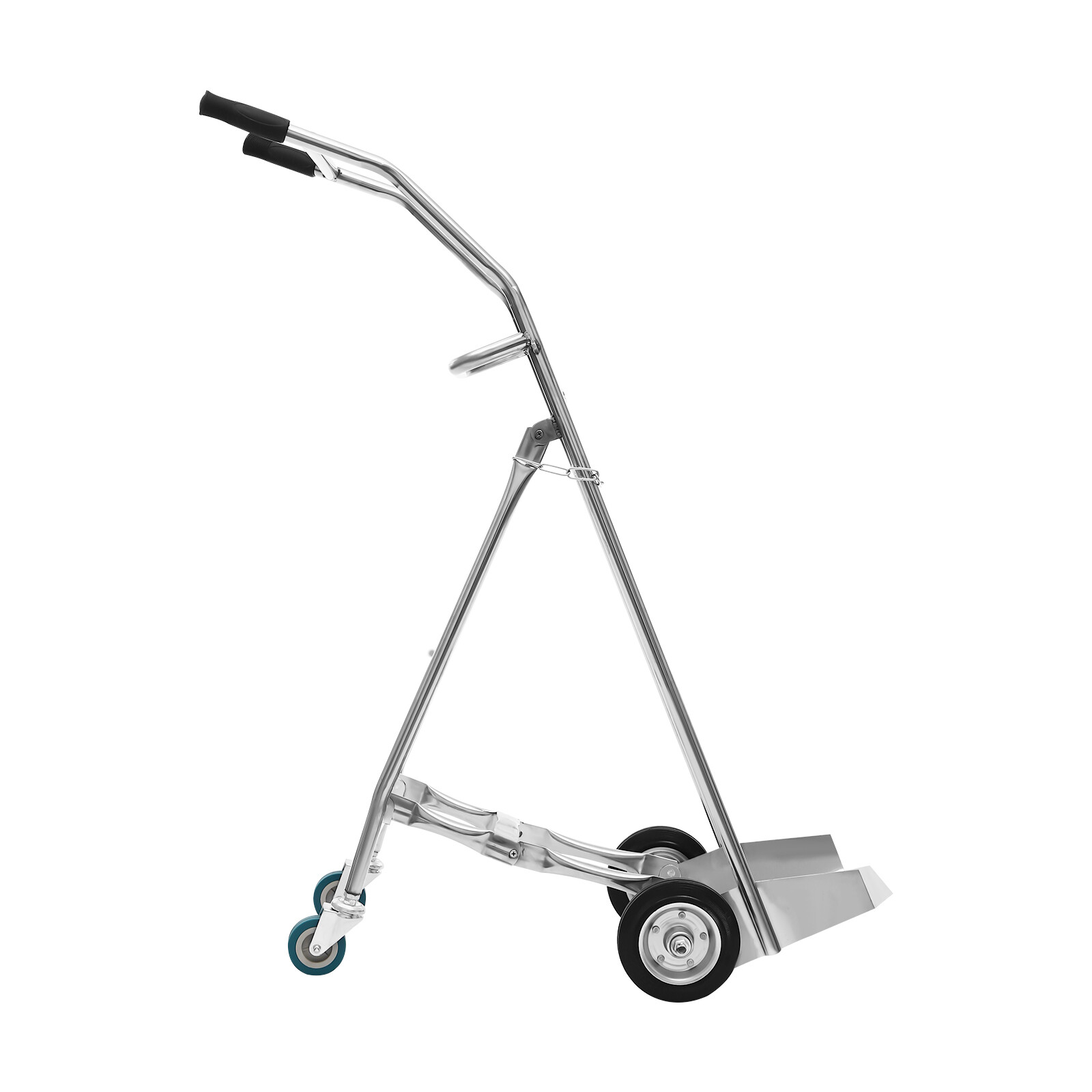 Oxygen Tank Cart Dolly Freestanding Oxygen Cylinder Cart Bottom Tray Trolley