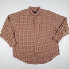Abercrombie Fitch Outdoors Work Check Plaid Button Up Shirt Size XL