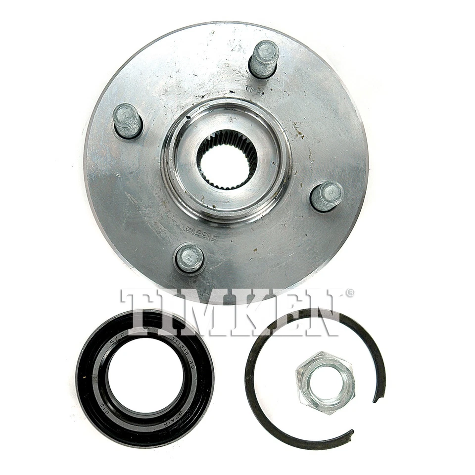 Conjunto de cojinete de rueda y buje delantero Timken para Saturn SL1 1994-2002 tracción delantera Foto 3 de 4