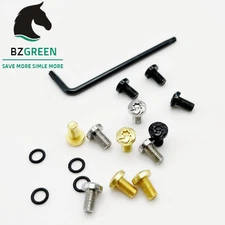 1911 Torx grip screws Spiral design, 1911 screws, grip screws Gold Silver Black
