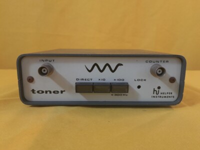 Helper Instruments Co Toner Measurement Tool Box Monitor Hertz Kit Untested RD6