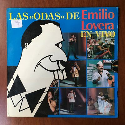 Emilio Lovera    Las «Odas» De Emilio Lovera [1991] Vinyl LP Comedia Venezuela 