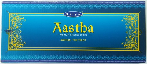 (180g Big pack) Satya Nag Champa AASTHA Masala Indian Agarbatti incense sticks