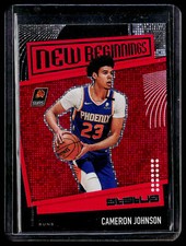 2019-20 Panini Status #24 Cameron Johnson New Beginnings Red