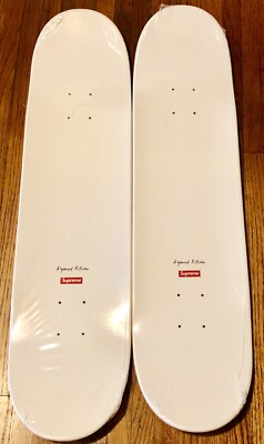Supreme FW14 Raymond Pettibon Skateboard Deck Set, Mint In Shrink
