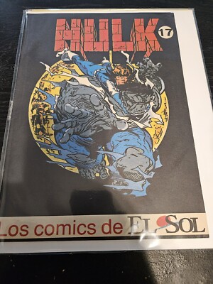 Los Comics de EL Sol  Hulk #17 7.5 1990 Planeta DeAgostini Spanish Hulk #340 