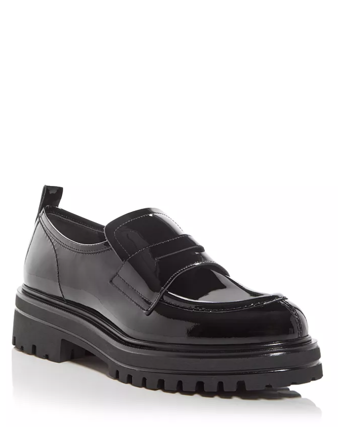 Leather Flats Chanel Loafers 217 La Canadienne Refresh Platform