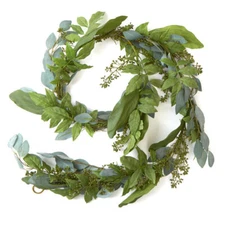 78" Long Factory Direct Craft Artificial Eucalyptus Garland