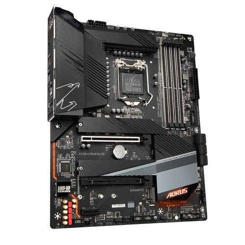LGA 1200 DDR4 GIGABYTE Z590 AORUS ELITE Motherboard PCIe 4.0 WIFI USB 3.2 HDMI - Picture 5 of 10