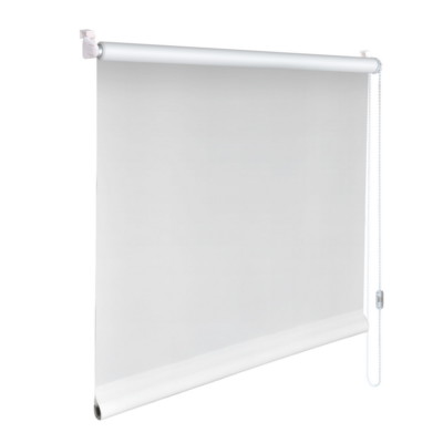 Mini-Rollo Klemmfix Klemmrollo Easyfix Sichtschutz - Höhe 175 cm weiß