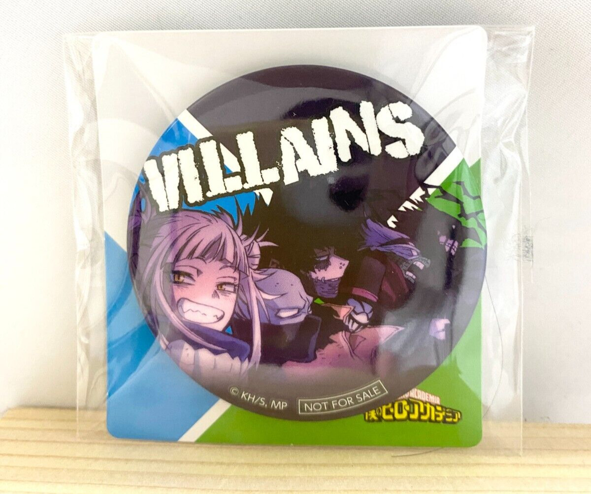 Insignia de botón de villanos My Hero Academia no a la venta sin abrir Bandai...