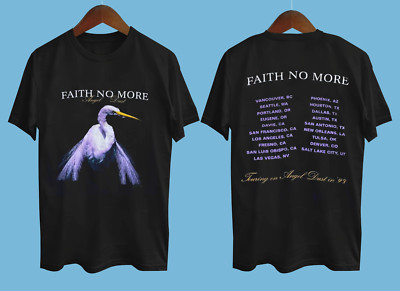Vintage faith no more 90's Gift For Fan Black All Size Gift Shirt