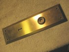 Antique vintage large door plate — photo 1