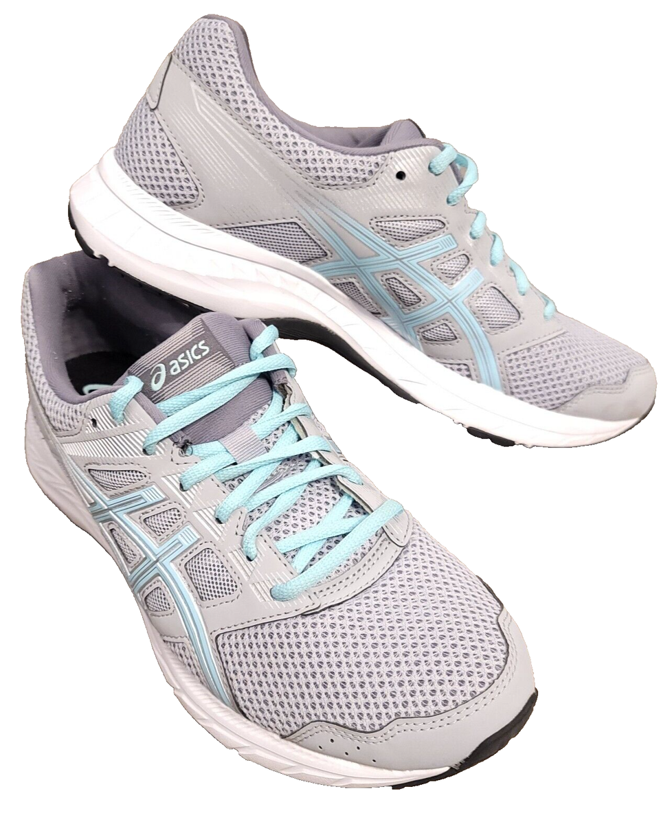 ASICS Gel-Contend Women's Size Athletic Running Shoes Gray Aqua Green
