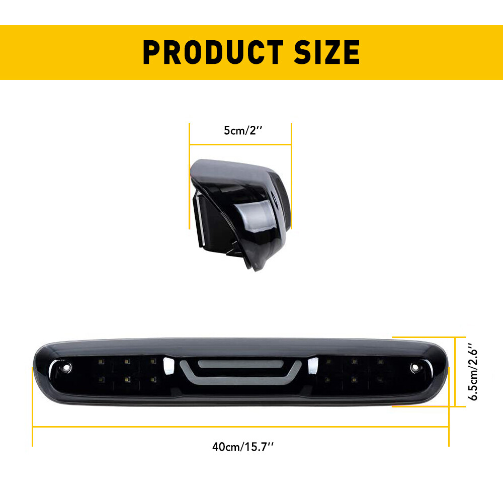 Luz De Freno Para Chevy Silverado Gmc Sierra 2014-2018 | Envío Gratis