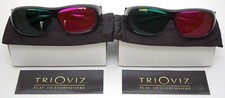 NEW 2 x TriOviz InfiColor 3D Glasses TV Xbox ...