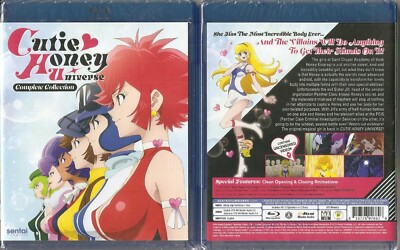 Cutie Honey Universe Complete Uncensored Anime Collection (Blu-ray,2Disc,2019) 