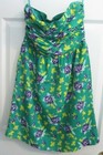 NWOT GAP Women's Stretch Strapless Lined Floral Summer Dress, Size 8 — photo 1