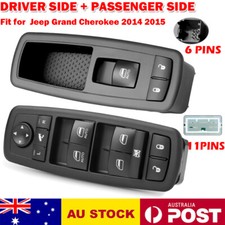 2x Electric Control Power Master Window Switch For Jeep Grand Cherokee 2014-2017
