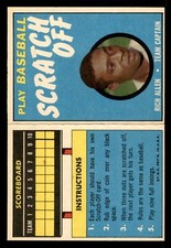 1970 Topps Scratch-Offs Baseball #2 Rich Allen EX/MT *d13