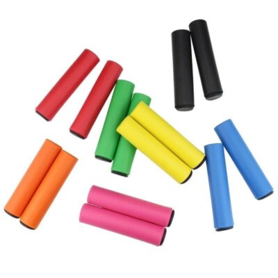 Manopole MTB In Gel Di Silicio Super Grip - Ammortizzate E Colorate Per Mountain Bike E Bici Da Corsa