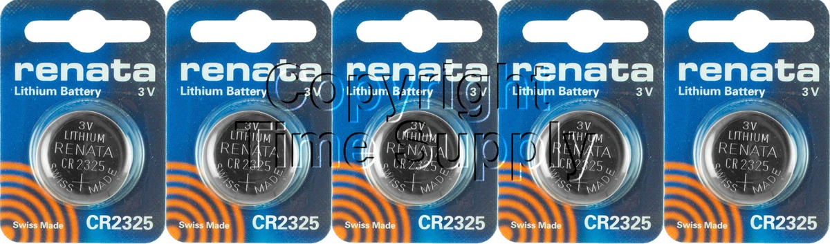 Renata CR2325 button cell CR 2325 Lithium 190 mAh 3V 1 pc(s