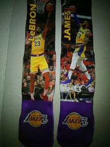 lebron james lakers socks